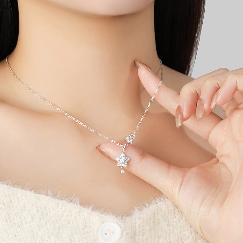 S925 Star Zircon Necklace
