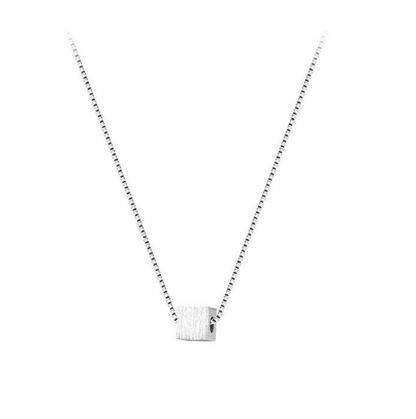 S925 Cute cube Necklace
