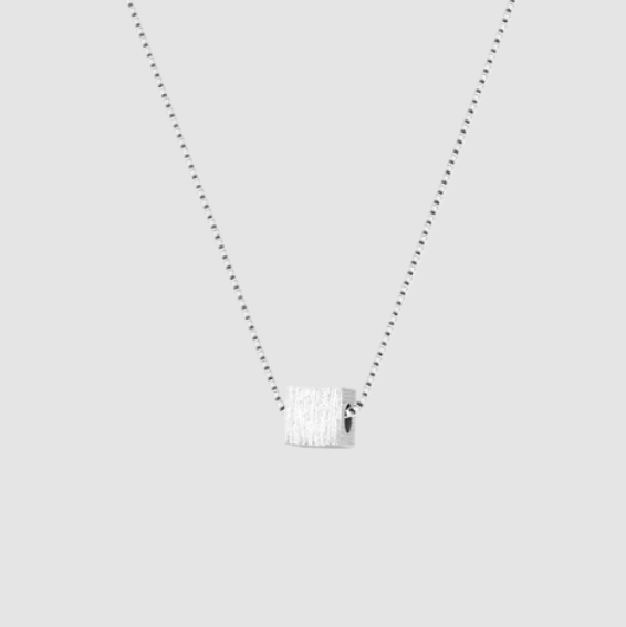 S925 Cute cube Necklace
