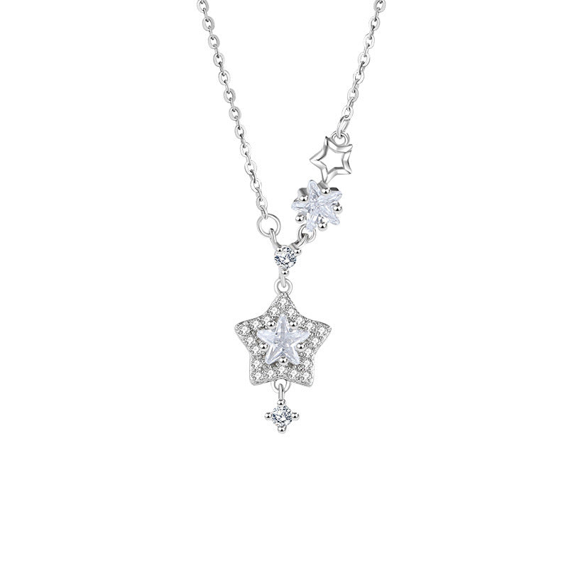 S925 Star Zircon Necklace